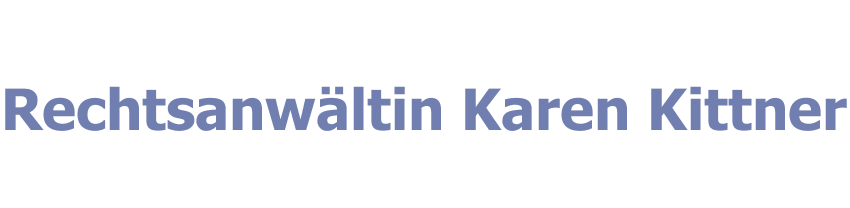 Rechtsanwältin Karen Kittner
